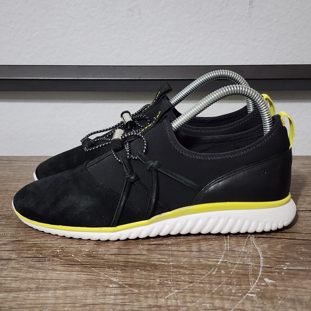 Cole Haan Studiogrand Freedom Women's Suede Dress Shoes Size 7 Black
